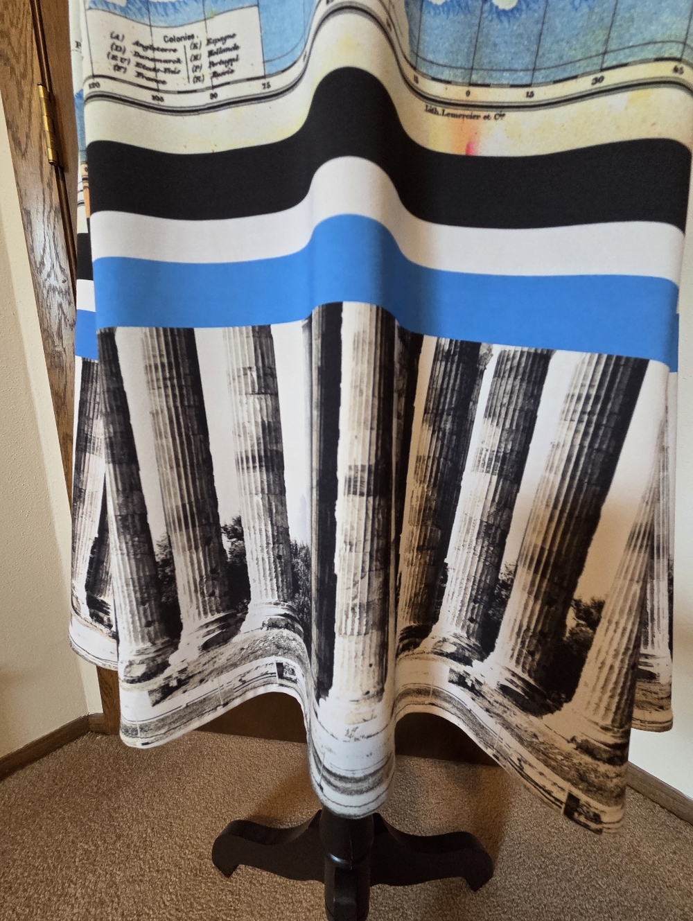 Clover Canyon Map Print Dress - Picture 8 of 11